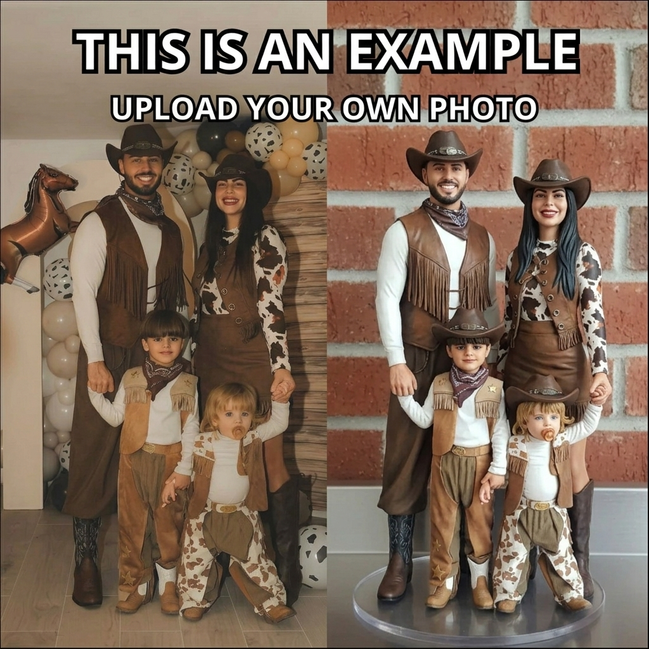 Personalized figure from photo